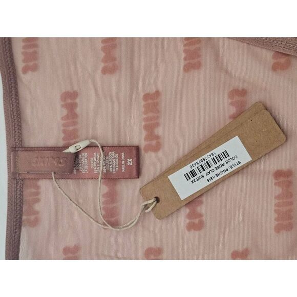 Skims flocked logo panty Nwt - Picture 4 of 10